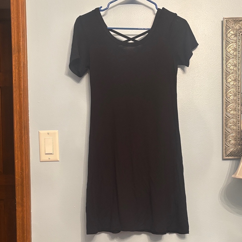 Olivia Rae Classic Black Mini Dress